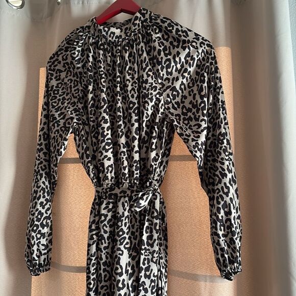 Loft cheetah print dress - Picture 2 of 13